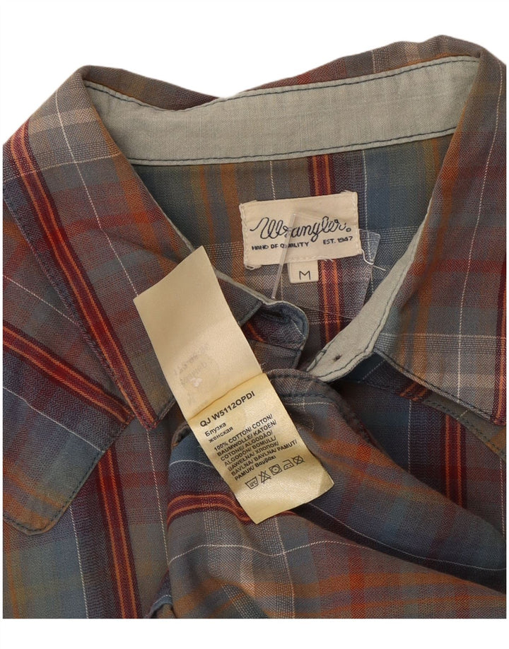 Wrangler Γυναικείο Πουκάμισο UK 12 μεσαίο πολύχρωμο καρό βαμβακερό