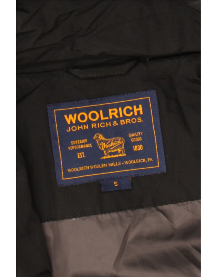 Woolrich Γυναικείο παλτό με κουκούλα UK 10 Small Black