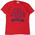 Tommy Hilfiger Ανδρικό γραφικό T-Shirt Top Μικρό κόκκινο βαμβακερό