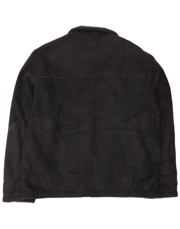 Marks & Spencer Ανδρικό μπουφάν Sherpa UK 42 XL Μαύρο