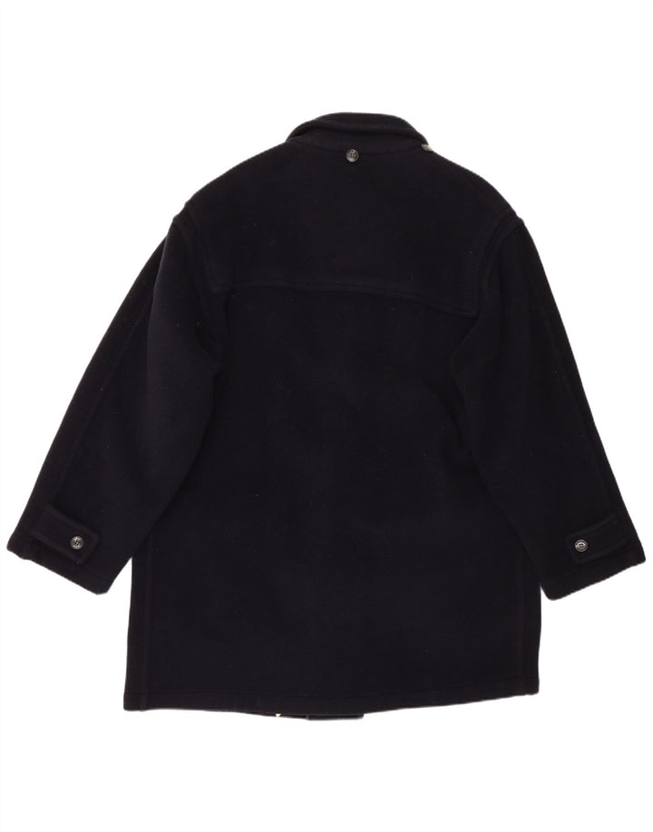 Vintage Ανδρικό παλτό Duffle IT 52 XL Navy Blue