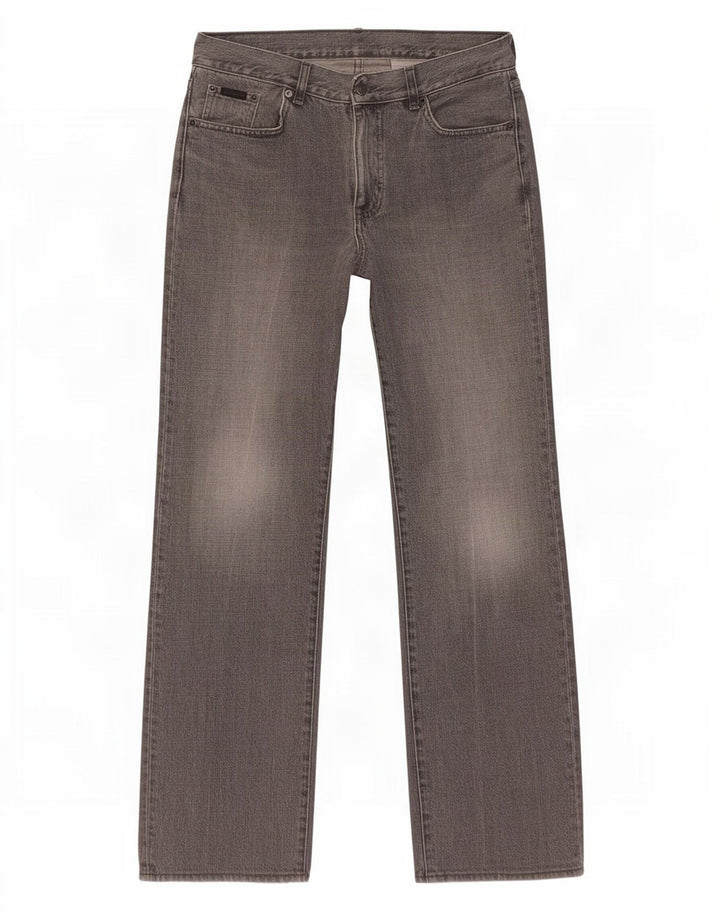 Ανδρικό τζιν ίσιο Calvin Klein W30 L31 Γκρι