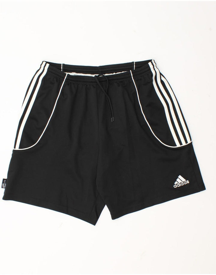 Ανδρικό σορτς Adidas Climalite Sport μεγάλο μαύρο πολυεστέρα