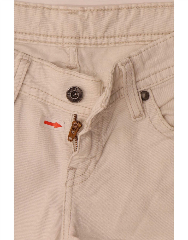 Γυναικείο τζιν σορτς Levi's Medium W28 Λευκό βαμβακερό