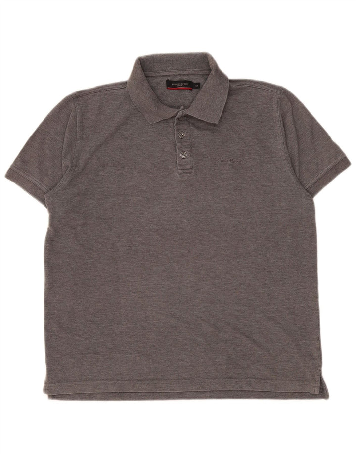 Ανδρικό πουκάμισο Polo Pierre Cardin, μεσαίο γκρι πολυεστέρας