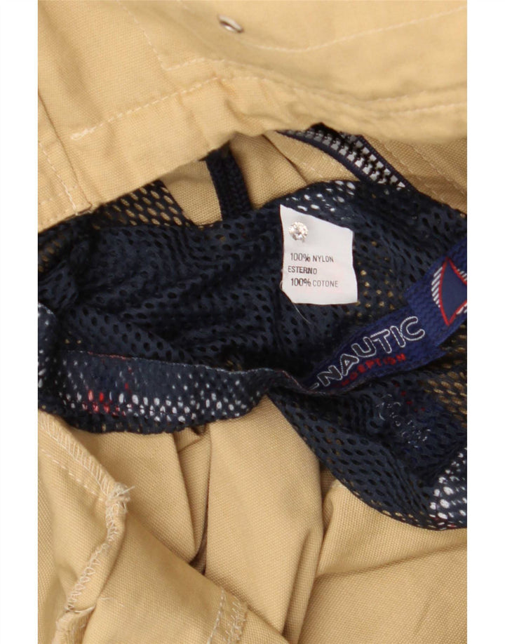 Wampum Mens Utility Jacket UK 38 Medium Beige Βαμβακερό