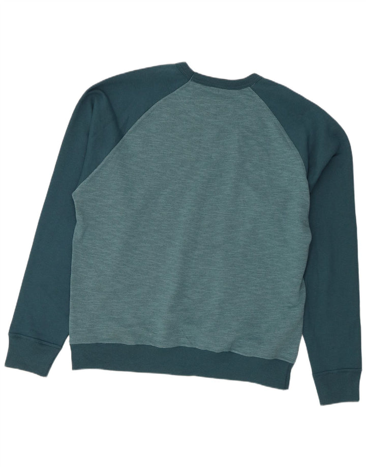 Ανδρική μπλούζα Champion Jumper XL Blue Colourblock Βαμβακερή