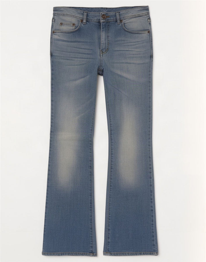 Benetton Γυναικεία Bootcut Jeans W32 L32 Blue