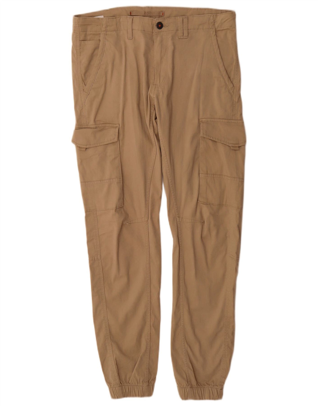 Jack & Jones Ανδρικό Παντελόνι Joggers Cargo W33 L34 Μπεζ