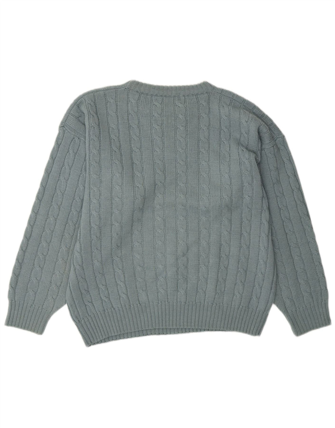 Ανδρικό πουλόβερ FILA Loose Fit Crew Neck Jumper IT 50 Medium Blue Wool