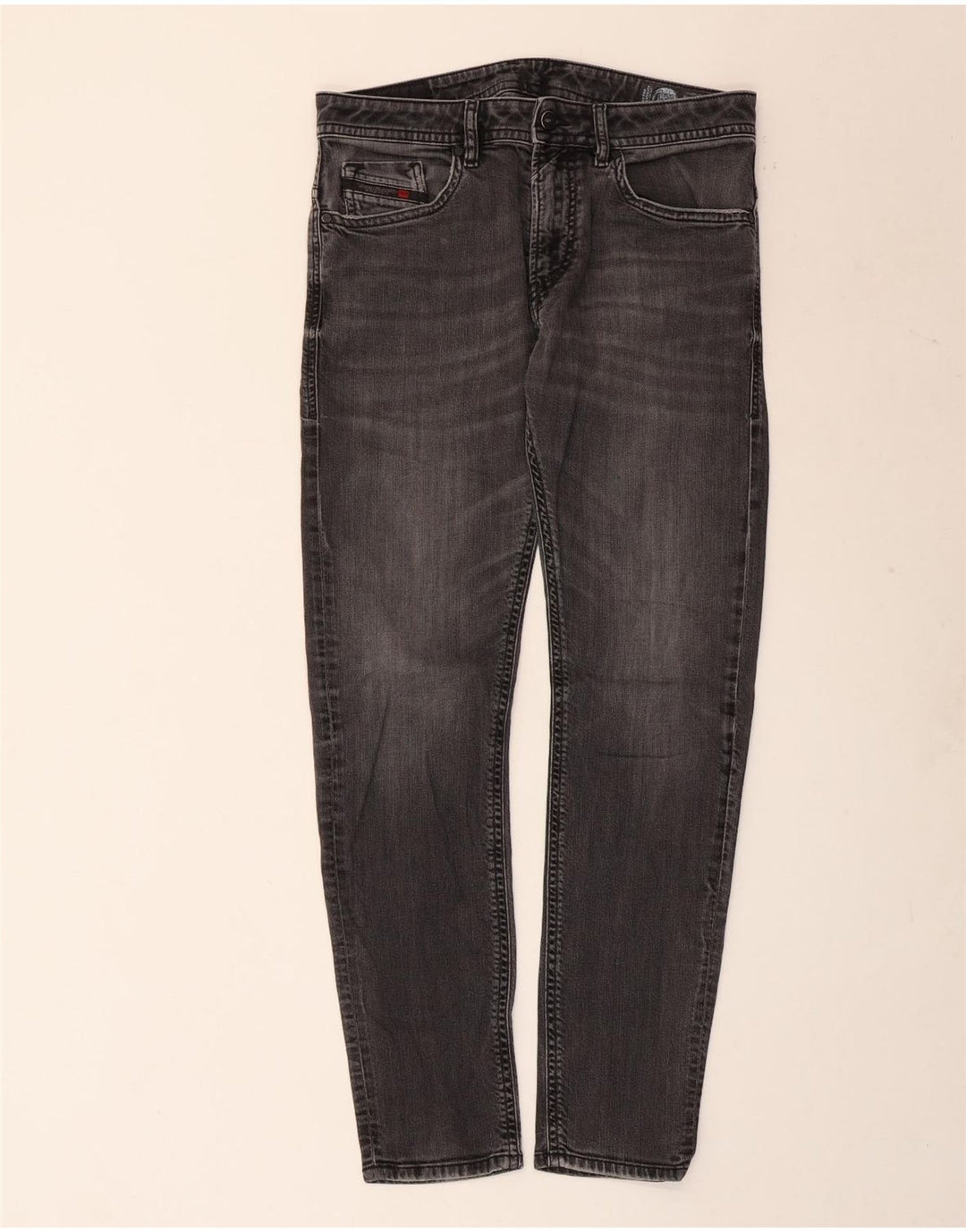 Diesel Ανδρικό Thanaz Slim Jeans W32 L30 Γκρι βαμβακερό
