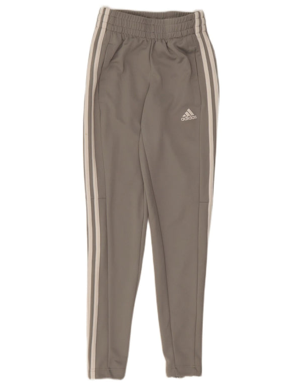 Adidas Γυναικεία φόρμα παντελόνια UK 0/2 2XS Γκρι Πολυεστέρας