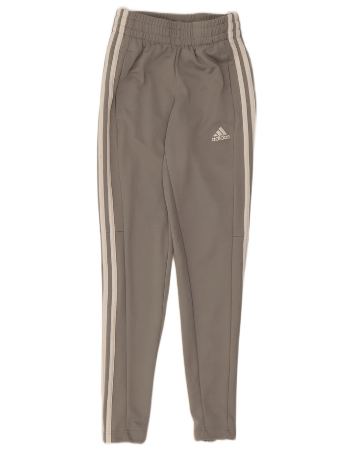 Adidas Γυναικεία φόρμα παντελόνια UK 0/2 2XS Γκρι Πολυεστέρας