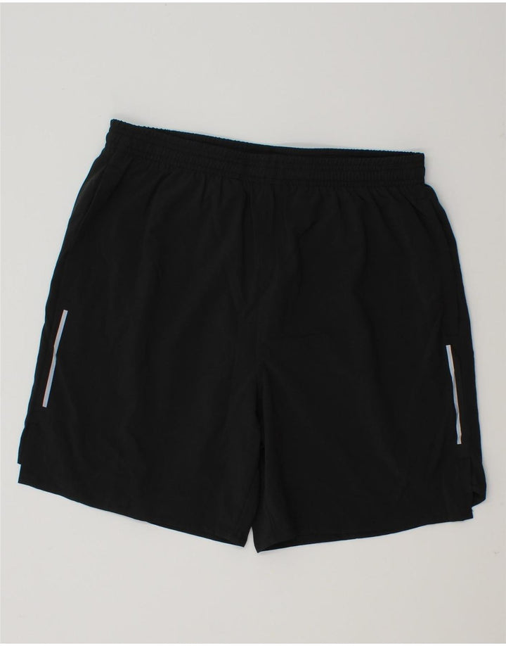 MOUNTAIN WAREHOUSE Mens Sport Shorts Medium  Black Vintage Mountain Warehouse and Second-Hand Mountain Warehouse from Messina Hembry 