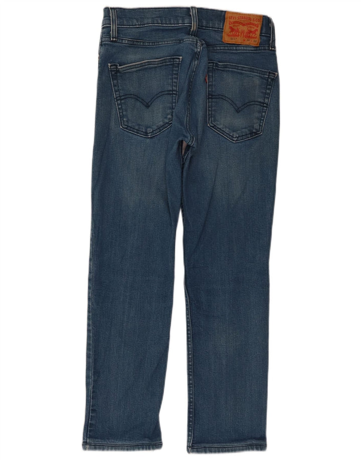 Levi's Mens 511 Slim Jeans W30 L26 Blue Cotton