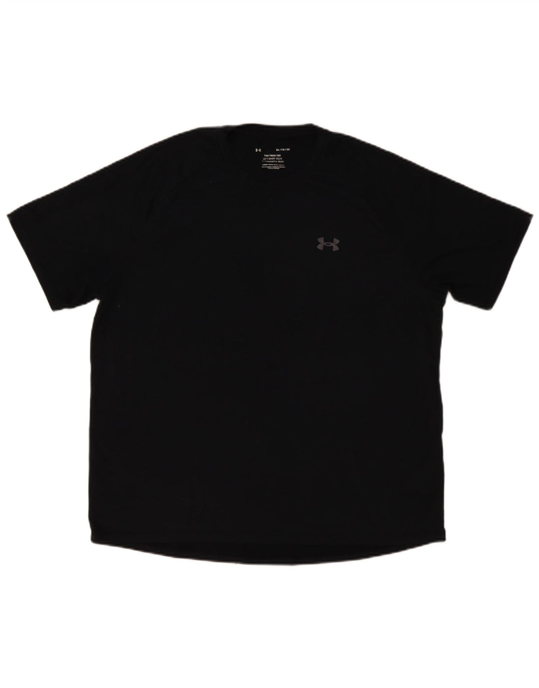 Under Armour Ανδρικό T-Shirt Top XL μαύρο πολυεστέρα