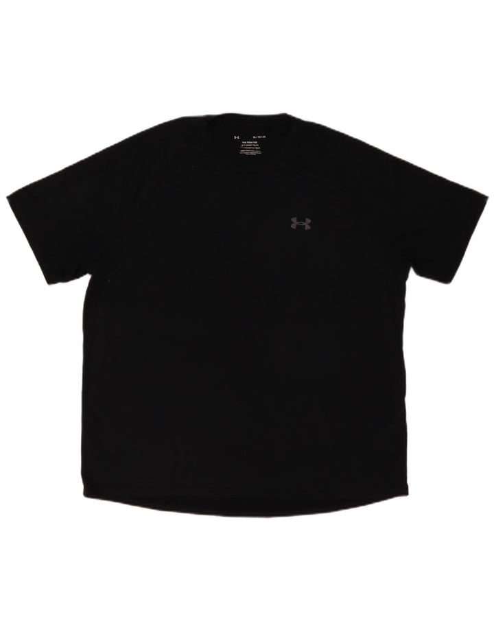 Under Armour Ανδρικό T-Shirt Top XL μαύρο πολυεστέρα