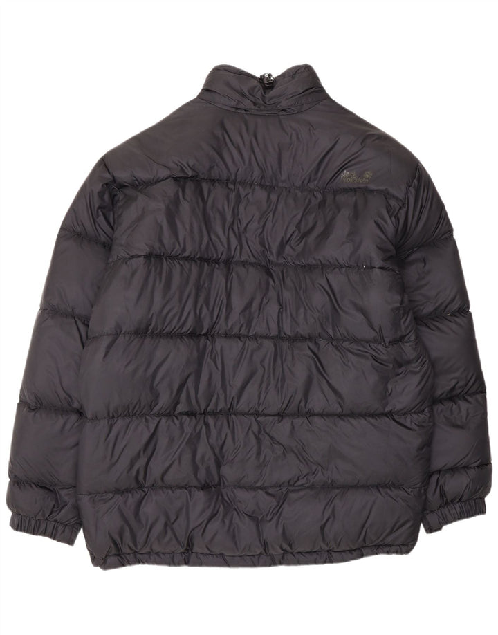 Jack Wolfskin Ανδρικό μπουφάν με επένδυση UK 40/42 μεγάλο μαύρο πολυεστέρα