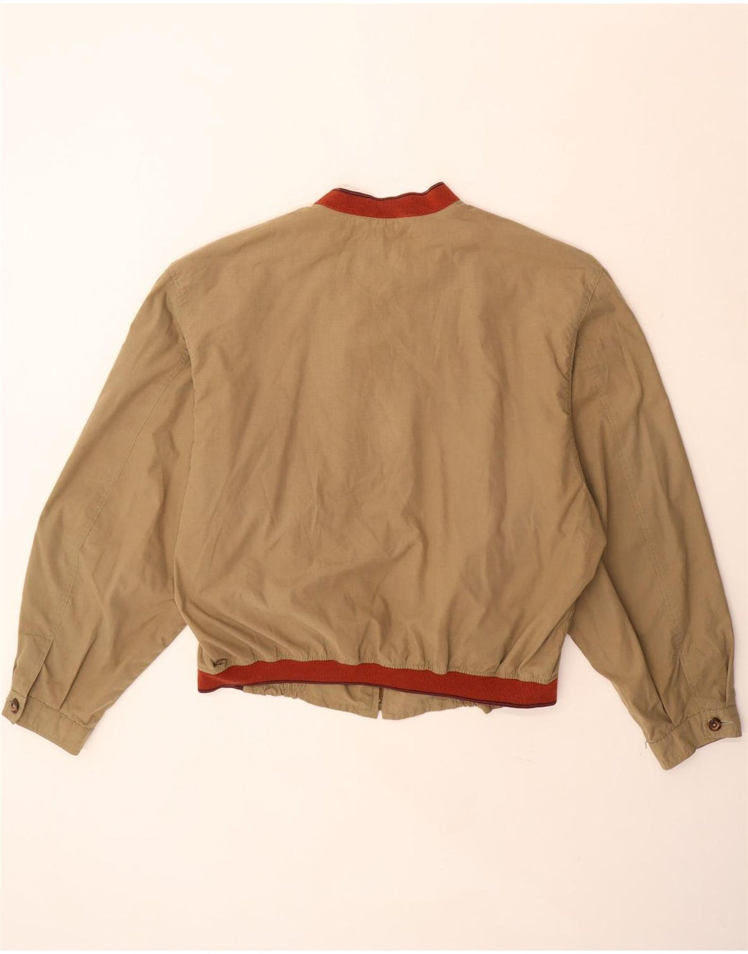 Vintage Ανδρικό Bomber Jacket IT 52 XL Beige Cotton