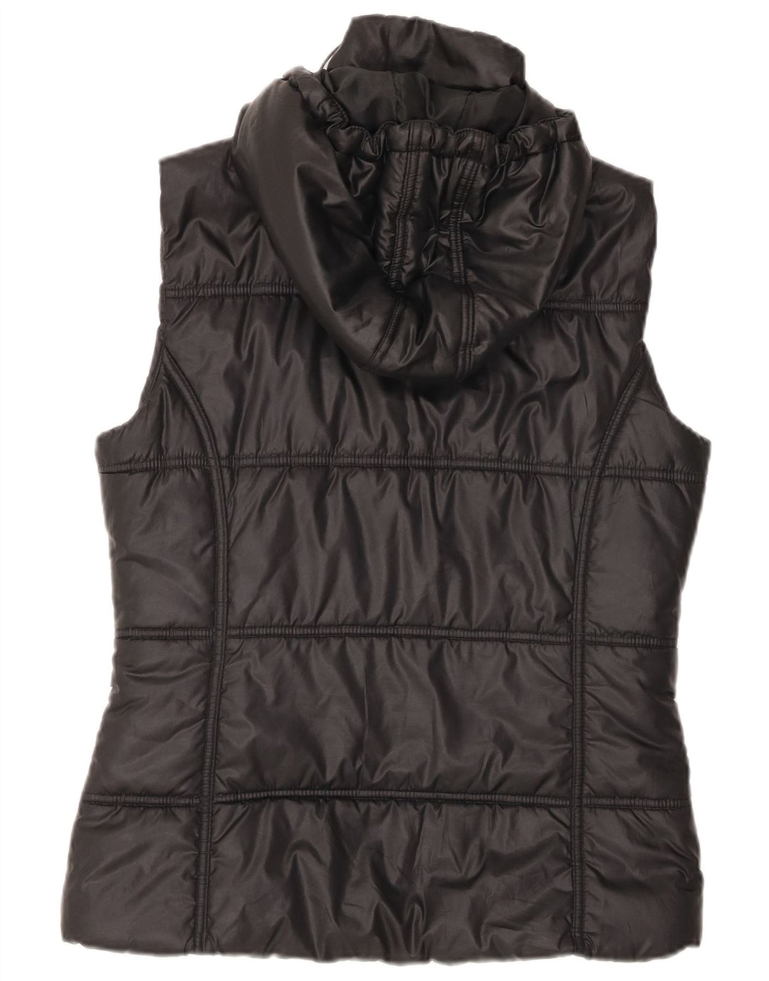 ADIDAS Γυναικεία κουκούλα με επένδυση Gilet IT 40 Μικρός Μαύρος Πολυεστέρας