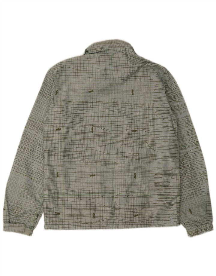 Quiksilver Γυναικείο μπουφάν βροχής UK 16 Large Blue Check Polyester