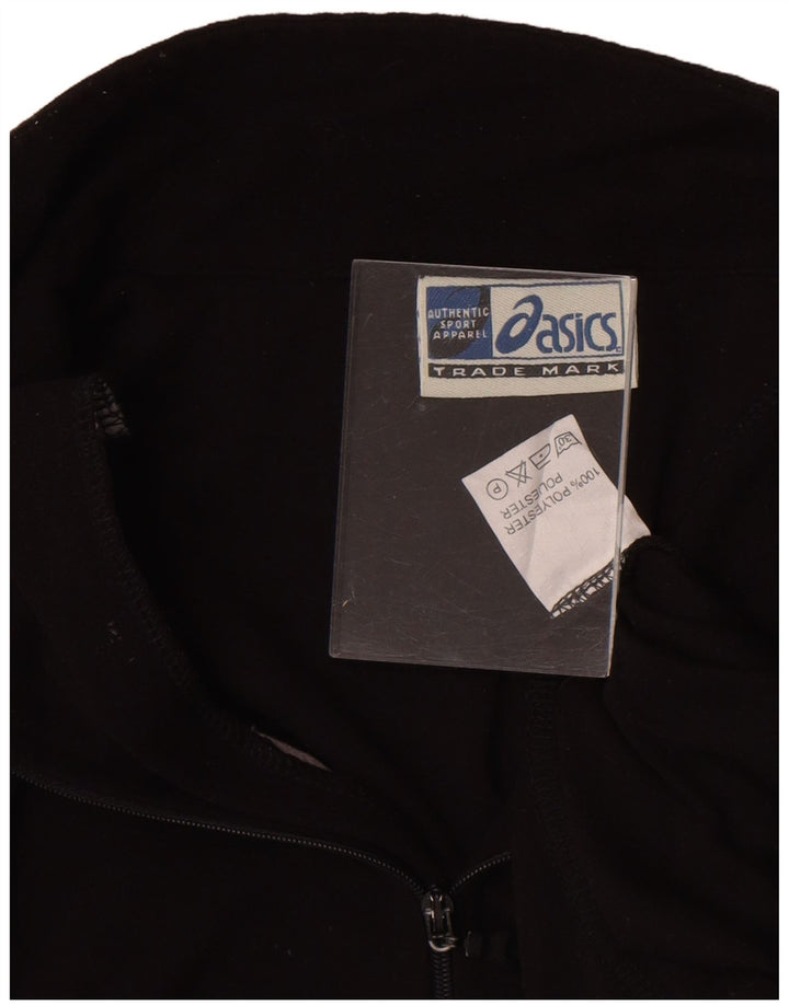 Ανδρική φόρμα πουλόβερ με φερμουάρ Asics Top 2XL Μαύρο Πολυεστέρας