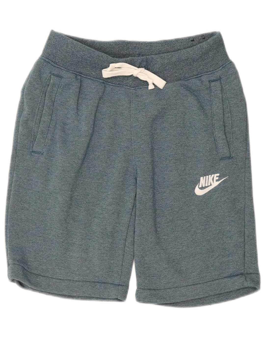 Ανδρικό αθλητικό σορτς NIKE, μικρό πράσινο βαμβακερό