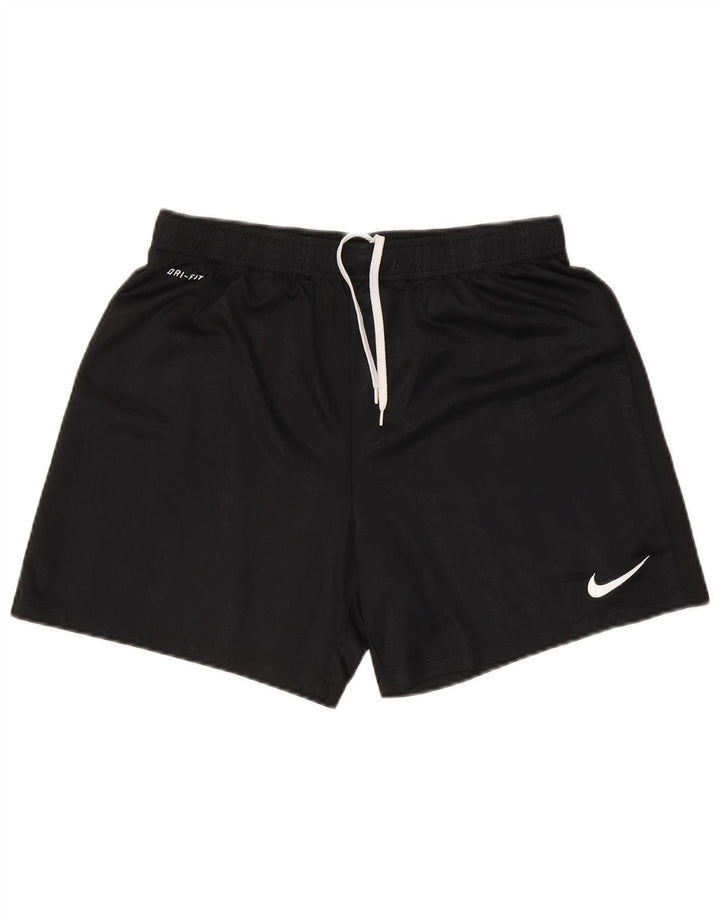 Ανδρικό αθλητικό σορτς Nike Dri Fit με μεγάλο μαύρο ριγέ πολυεστέρα