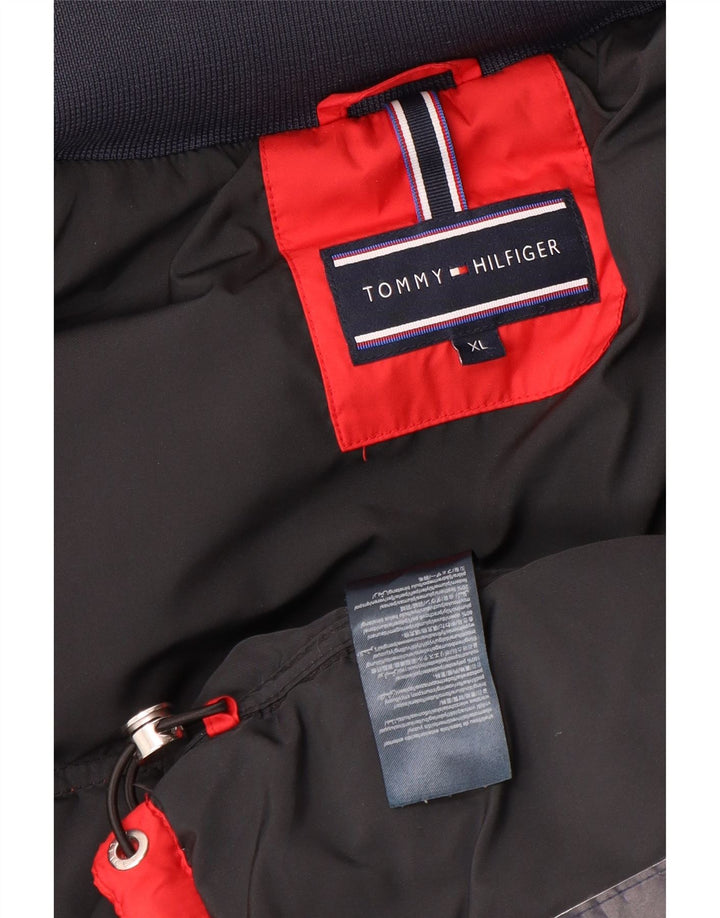 Tommy Hilfiger Ανδρικό padded Gilet UK 42 XL Red Polyester