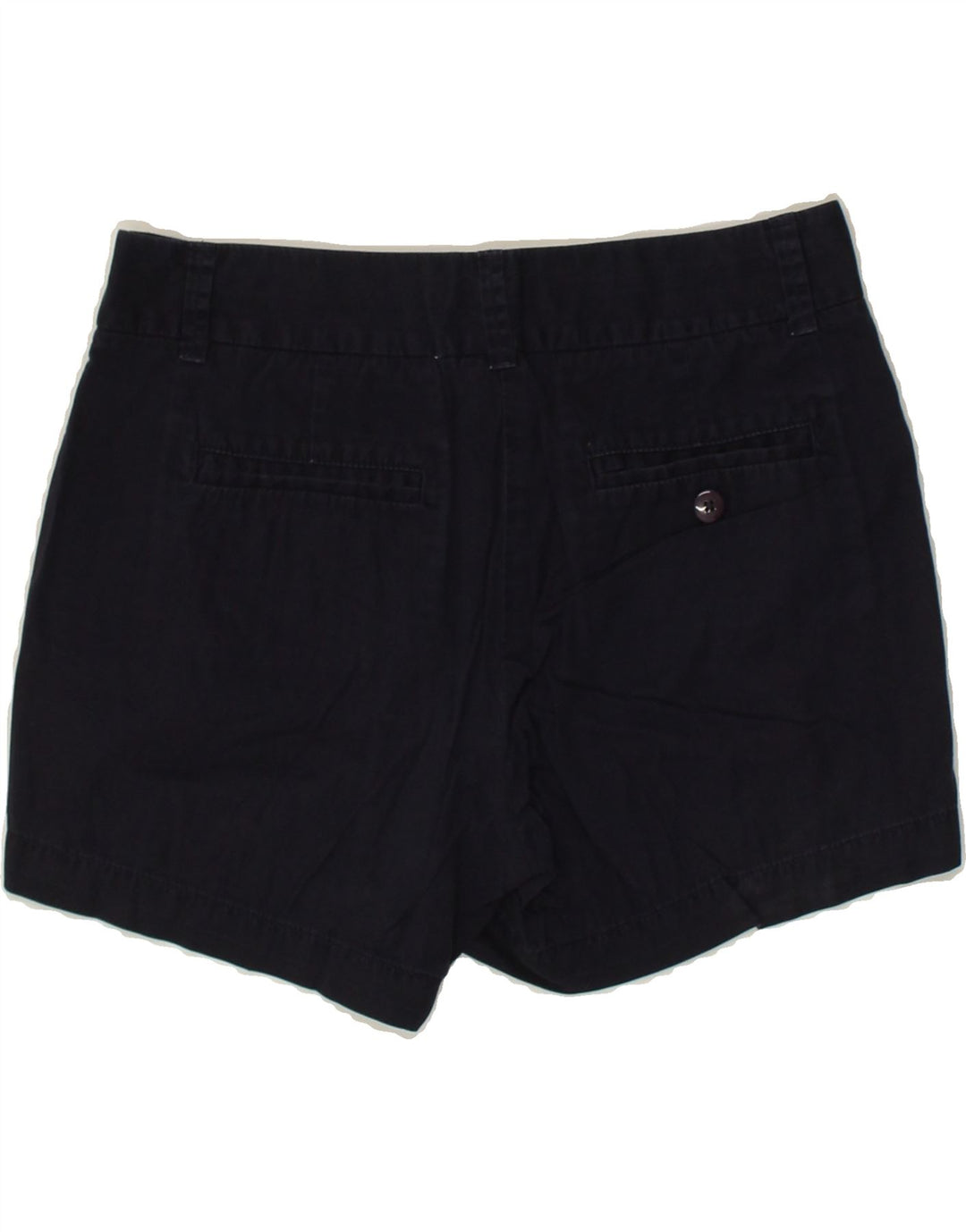 J. CREW Womens Broken In Chino Shorts US 2 XS W30  Navy Blue Cotton | Vintage J. Crew | Thrift | Second-Hand J. Crew | Used Clothing | Messina Hembry 