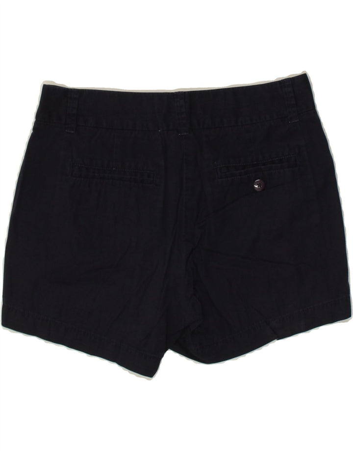 J. CREW Womens Broken In Chino Shorts US 2 XS W30  Navy Blue Cotton | Vintage J. Crew | Thrift | Second-Hand J. Crew | Used Clothing | Messina Hembry 