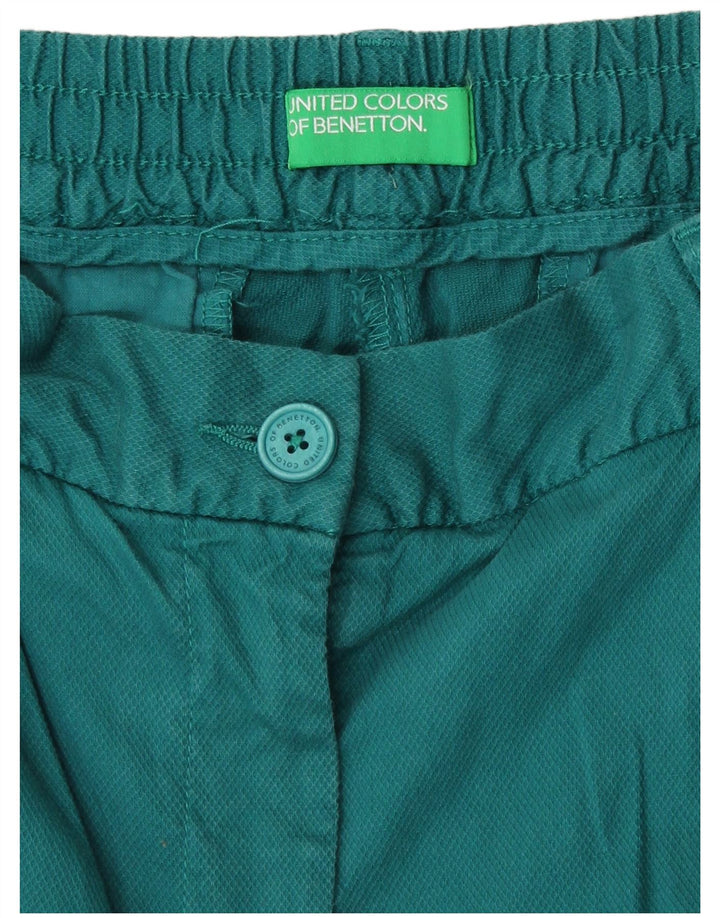 Γυναικείο σορτς Chino Benetton W28 Μεσαίο πράσινο