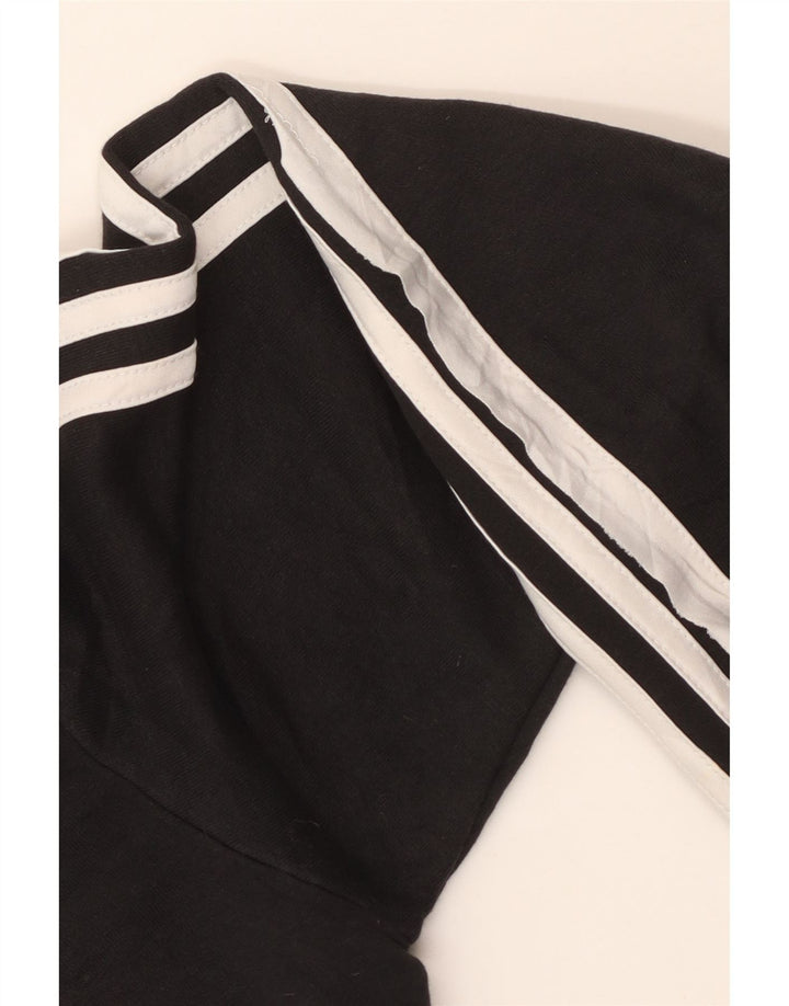 Ανδρικό φούτερ Adidas Jumper Μικρό μαύρο βαμβακερό