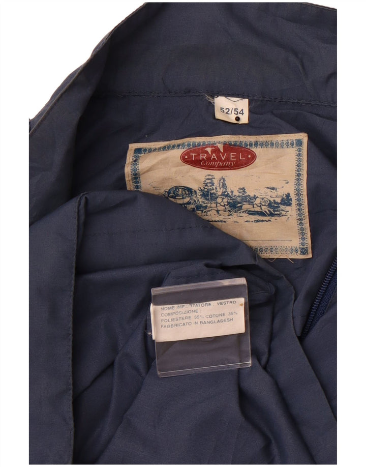 Ανδρικό τζάκετ VINTAGE Utility IT 52/54 XL Navy Blue Polyester
