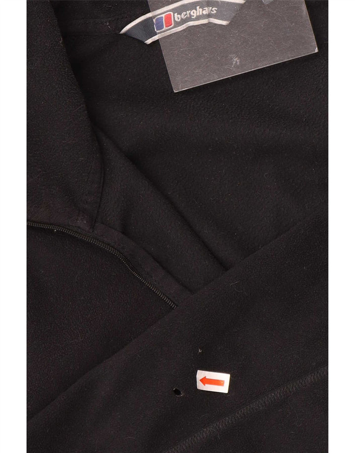 Berghaus Ανδρικό φερμουάρ Fleece Jumper XL Μαύρο Πολυεστέρας