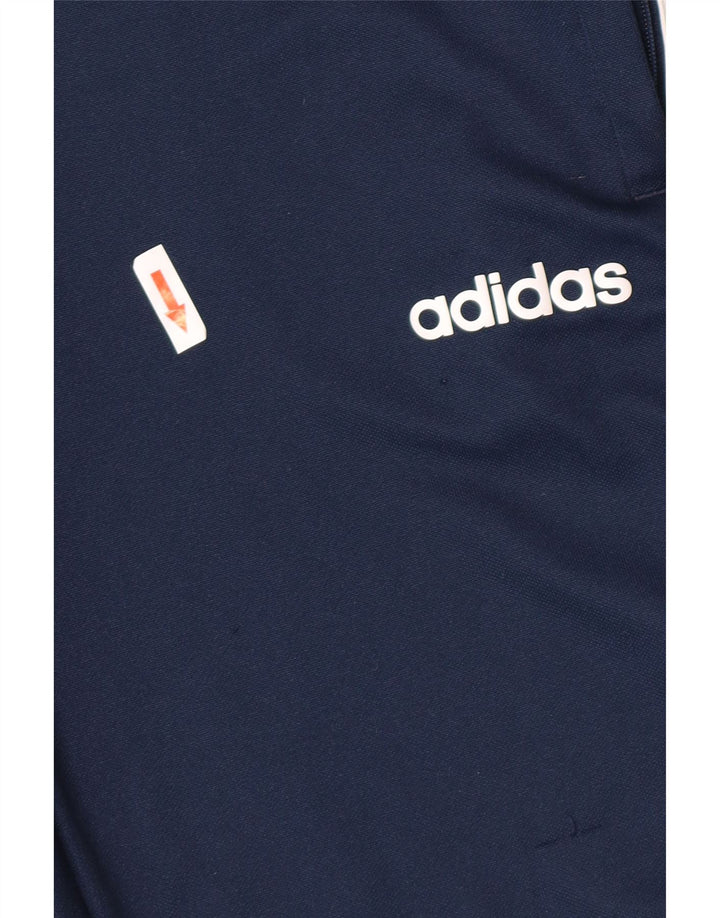 Ανδρική αθλητική φόρμα Adidas Παντελόνι Μικρό Navy Blue Polyester