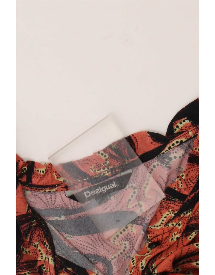Desigual γυναικεία μπλούζα 3/4 μανίκια τοπ UK 18 XL πολύχρωμο συνονθύλευμα