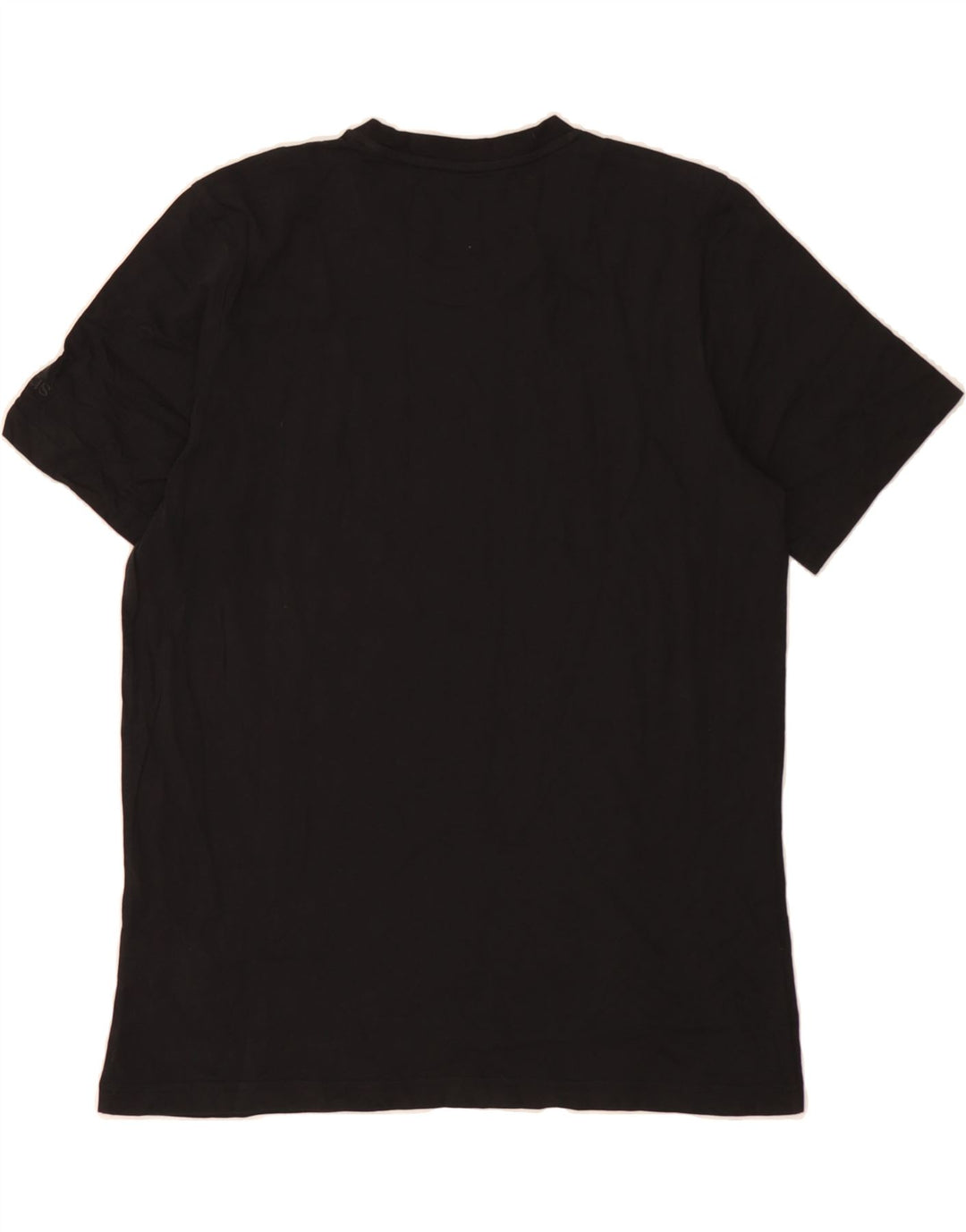 ADIDAS Mens Graphic T-Shirt Top Medium Black Cotton Vintage Adidas and Second-Hand Adidas from Messina Hembry 