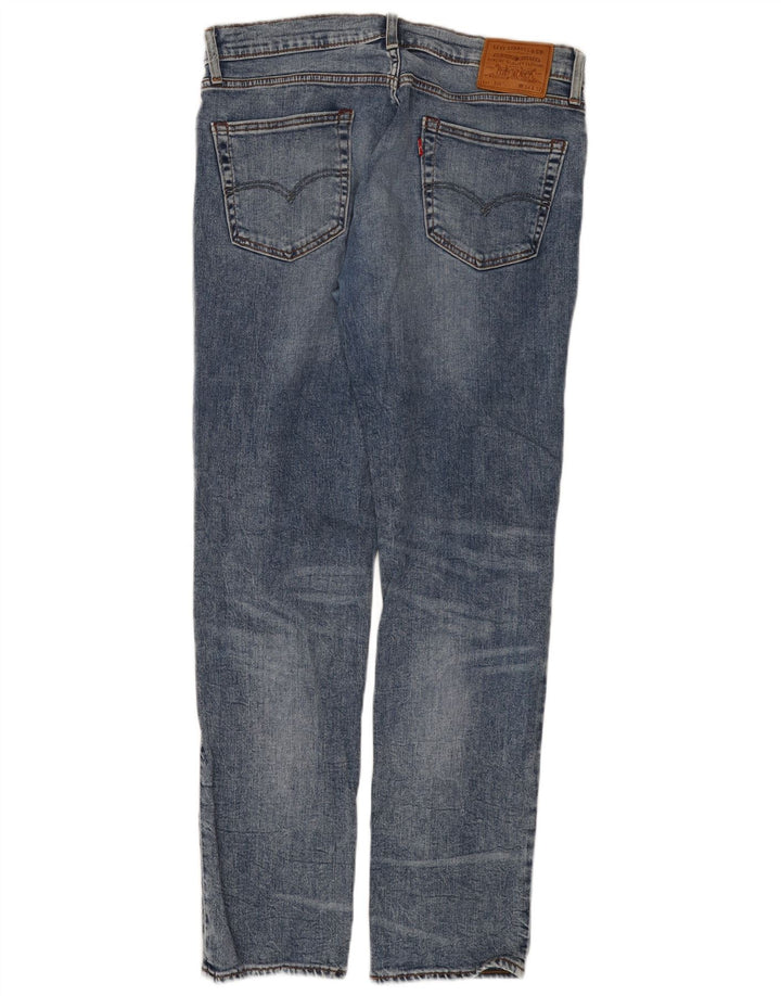 Levi's Mens 511 Slim Jeans W34 L32 Blue Cotton
