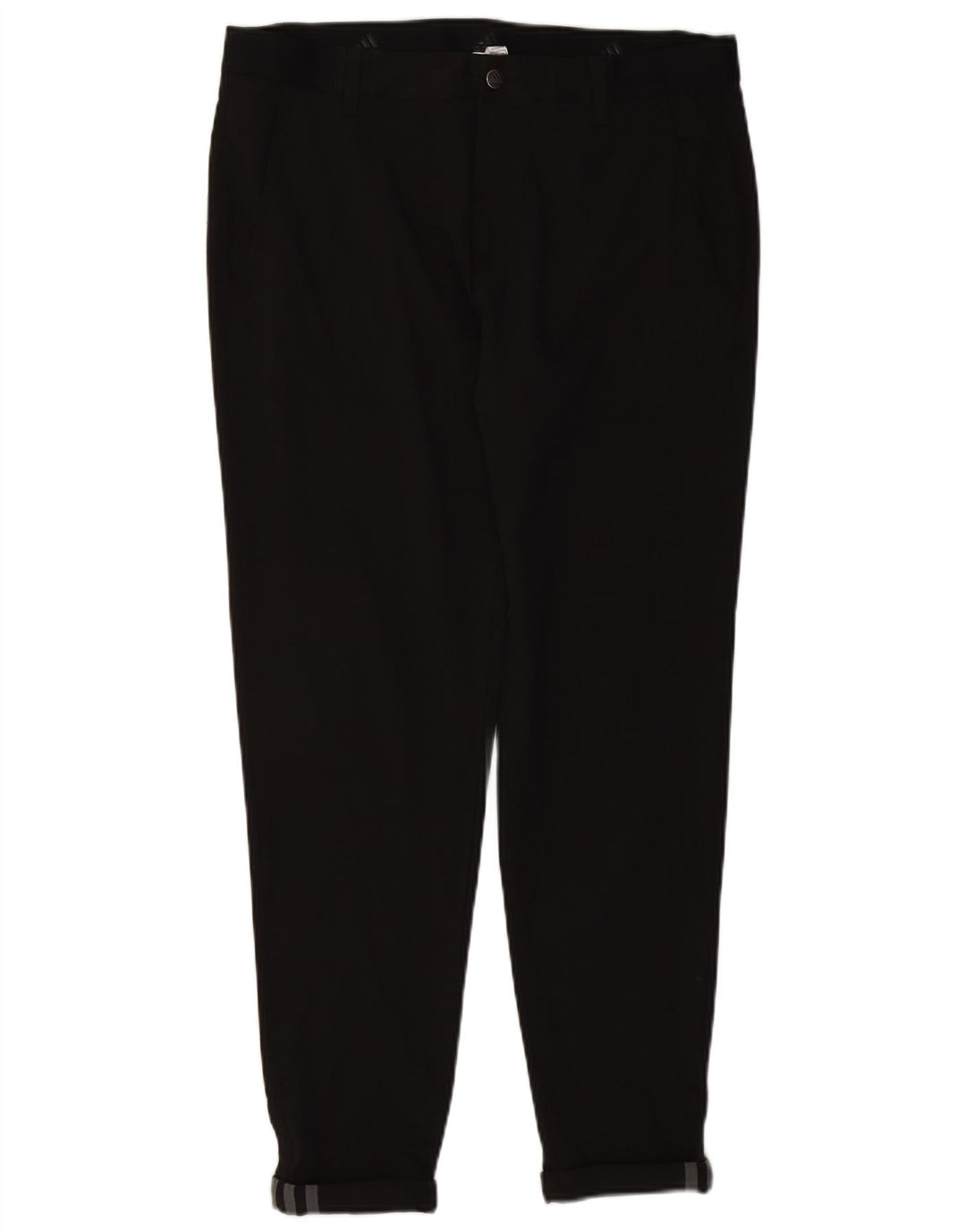 Ανδρικό παντελόνι Chino Adidas Slim W34 L29 Μαύρο πολυεστέρα