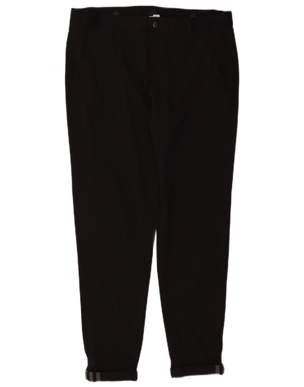 Ανδρικό παντελόνι Chino Adidas Slim W34 L29 Μαύρο πολυεστέρα
