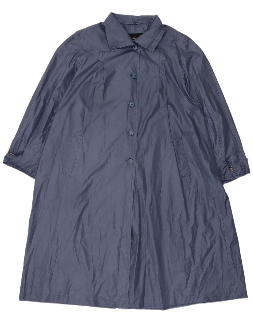 Claude Havrey Γυναικείο παλτό υπερμεγέθη EU 41 Μεσαίο Μπλε Πολυεστέρας