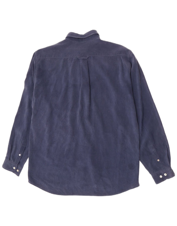 Ανδρικό πουκάμισο Ted Baker Νούμερο 3 Medium Navy Blue Polynosic