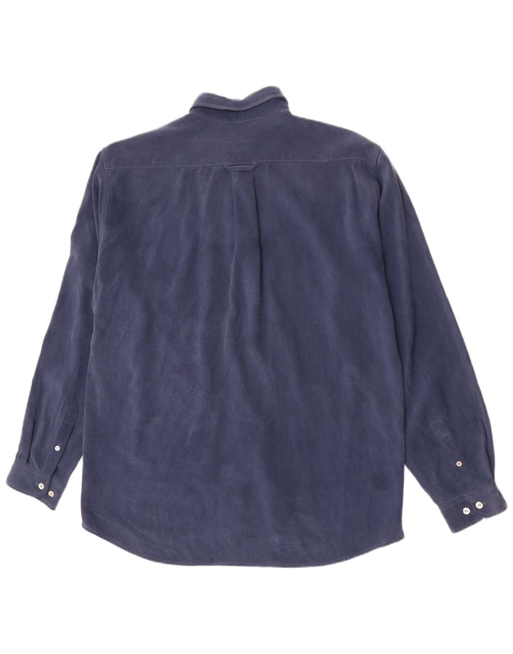 Ανδρικό πουκάμισο Ted Baker Νούμερο 3 Medium Navy Blue Polynosic