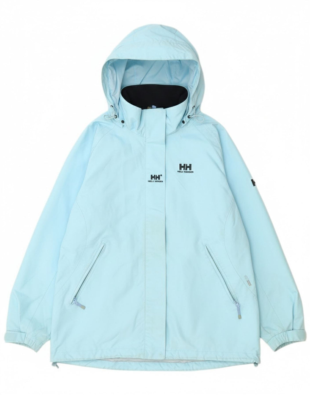 Helly Hansen Γυναικείο μπουφάν βροχής με κουκούλα UK 18 XL μπλε πολυεστέρας