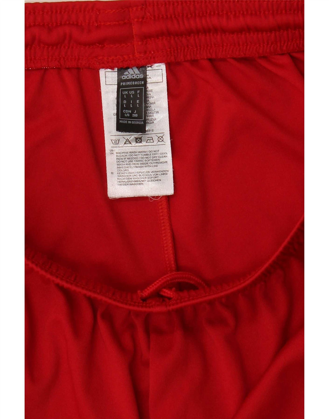 Ανδρικό σορτς Adidas Aeroready Sport μεγάλο κόκκινο πολυεστέρα