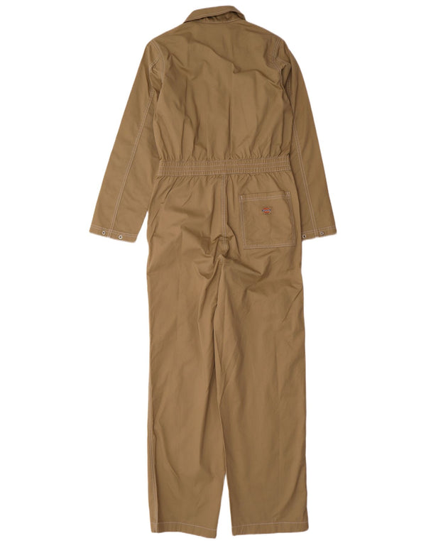 Dickies Mens Workwear Regular Fit Jumpsuit Small Khaki Cotton