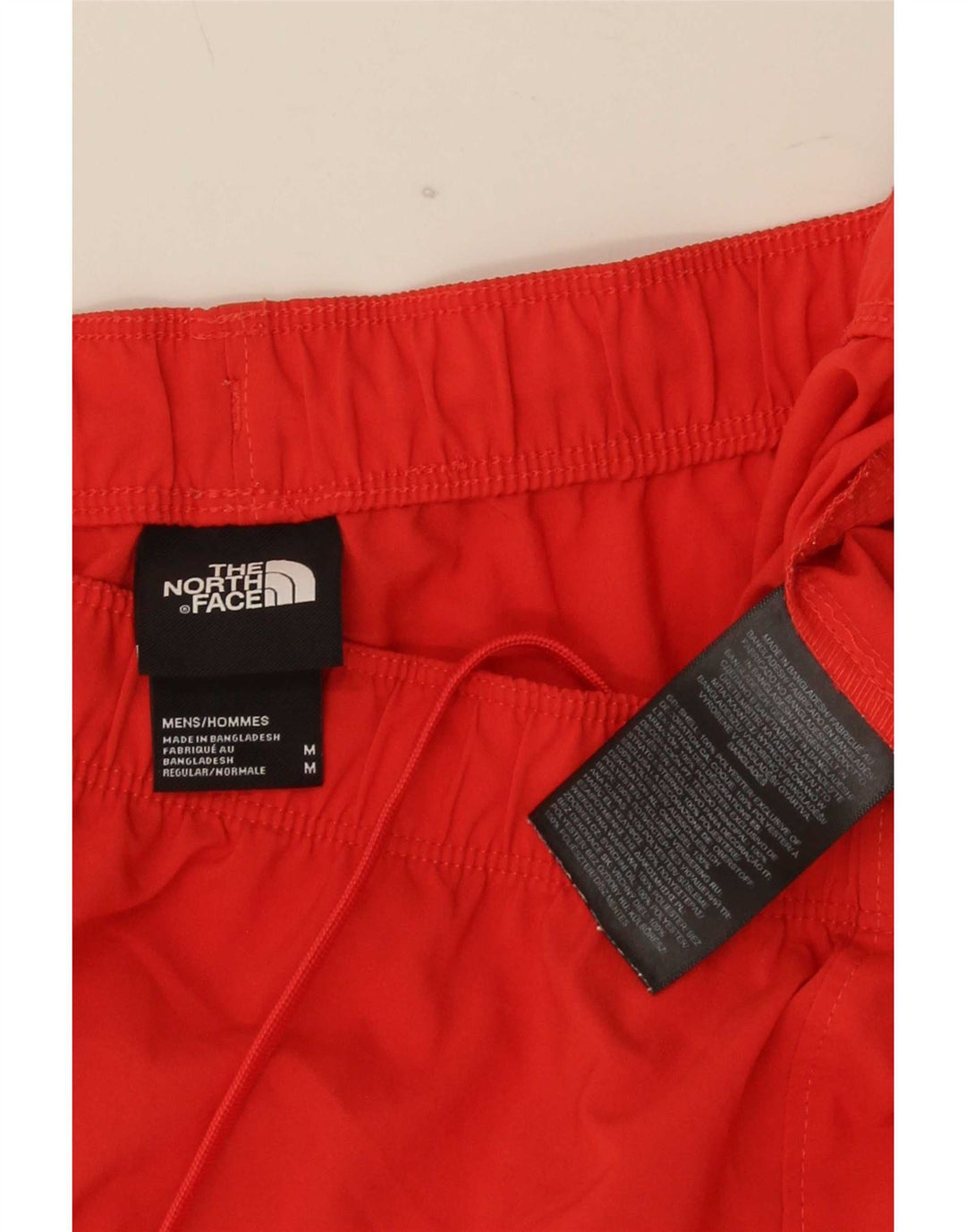 Ανδρικό αθλητικό σορτς North Face Μεσαίο κόκκινο πολυεστέρα