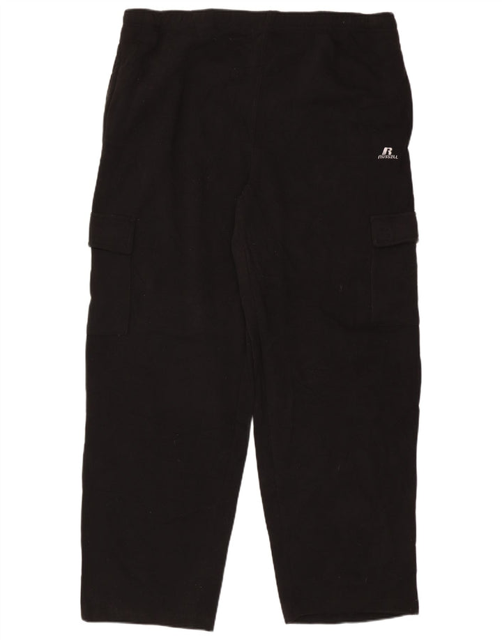 RUSSELL ATHLETIC Ανδρικές φόρμες Cargo Παντελόνια 2XL Μαύρο Πολυεστέρας