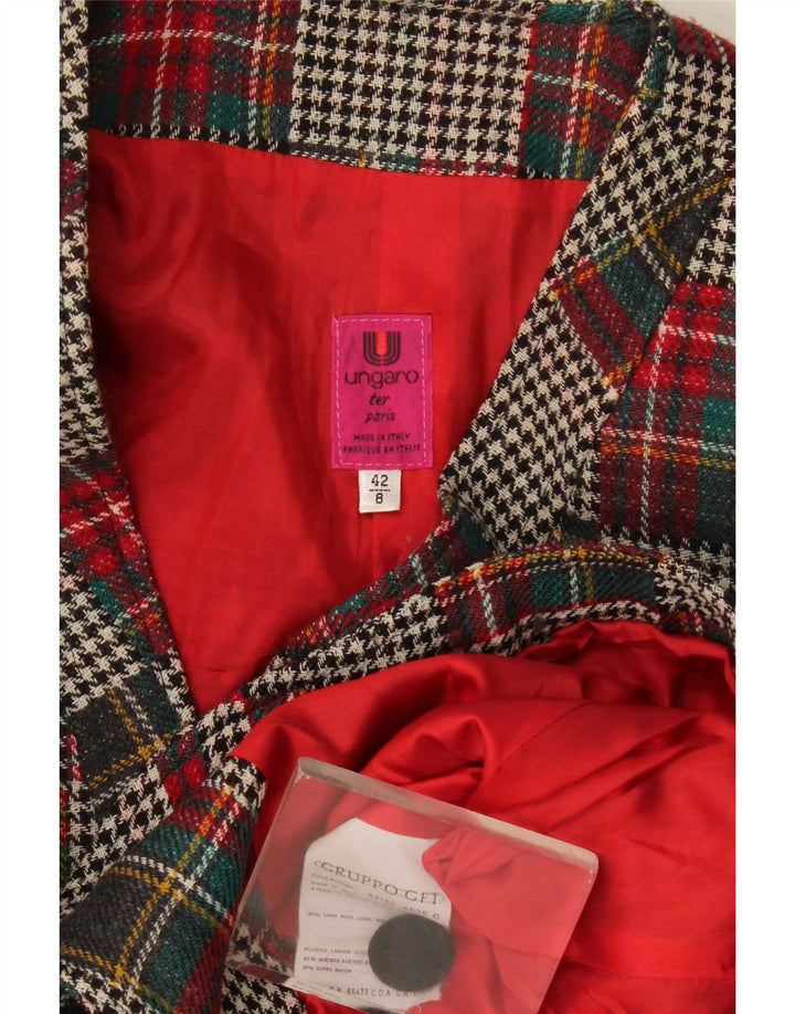 Ungaro Γυναικείο Μπουφάν Blazer με 4 Κουμπιά IT 42 Μεσαίο Πολύχρωμο Συνονθύλευμα